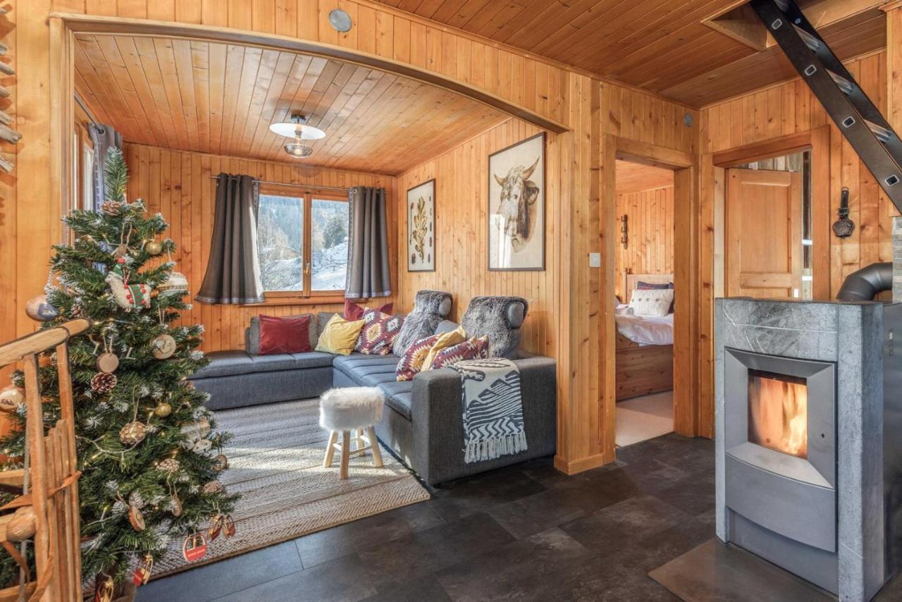 Chalet Noisette Authentic Swiss Chalet Perfect For Families La Tzoumaz Bagian luar foto