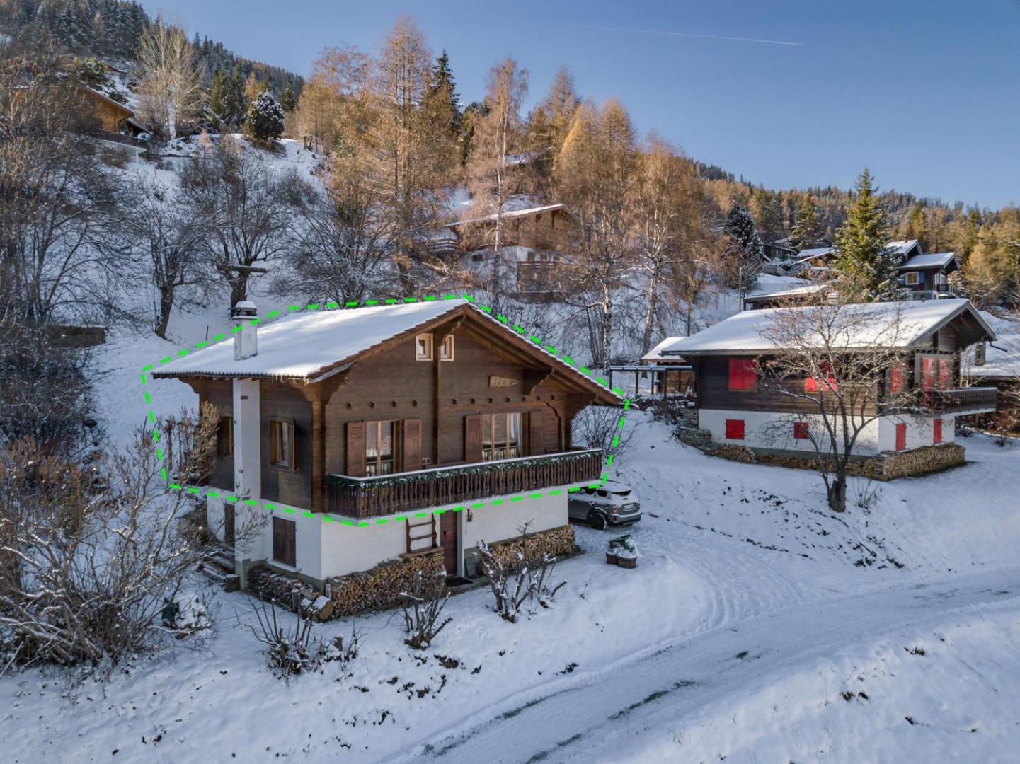Chalet Noisette Authentic Swiss Chalet Perfect For Families La Tzoumaz Bagian luar foto